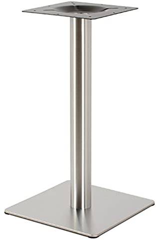SHZICMY Tischgestell aus Edelstahl, Tischbeine Rund Tischplattenhalter, Tischuntergestell Untergestell Tischbein Höhe 72cm