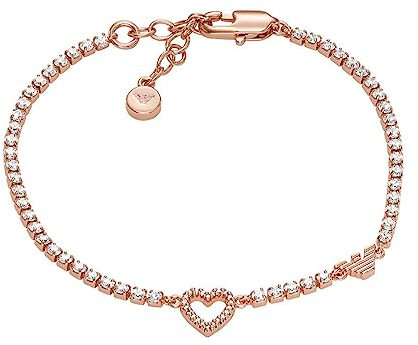 Emporio Armani Armband Für Frauen Sentimental, Länge: 166mm+20mm, Breite: 7mm, Höhe: 7mm Rose Gold Messingarmband, EGS2966221