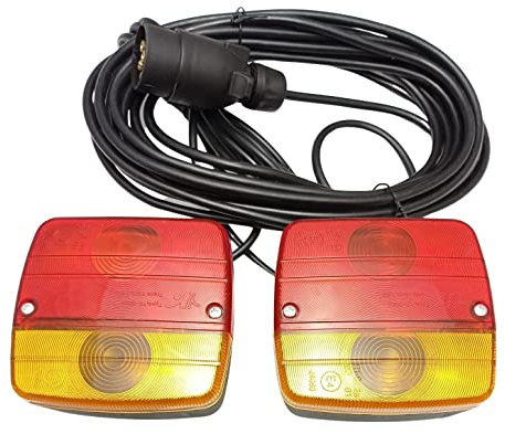 2 x Rückleuchten Rücklicht Heckleuchten links rechts Anhänger PKW LKW 12v 24v E4
