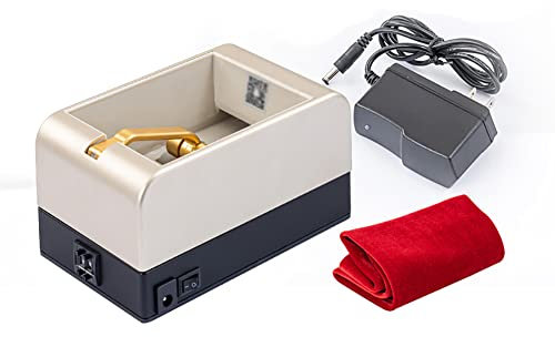 Concessionnaire de cartes automatique à 2 étages, mini machine à diviser les cartes rotatives à 360 ° avec nappe de poker, batteur de cartes à jouer électrique portable pour la maison, adapté au jeu d