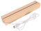 Jectse Rechteckiger Lichtsockel aus Holz, USB-LED-Beleuchteter Holzsockel, Beleuchteter Holzsockel mit Geringem Stromverbrauch, für Acryl, Kristall, Nachtlicht, Glasharzkunst (18cm)