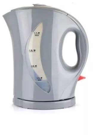 Fast Boil Jug Electric Cordless Kettle - 1.7L Capacity, Indicator Light, Auto Safety Shut-Off, Boil Dry Protection 2000w, Washable Filter, Grey