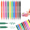 FANWINKJ 10Pcs Food Markers，Food Colouring Pens Edible Markers,Dual-ended Edible Food Pens Icing Pens,Ideal for Cakes, Cookies, Chocolates