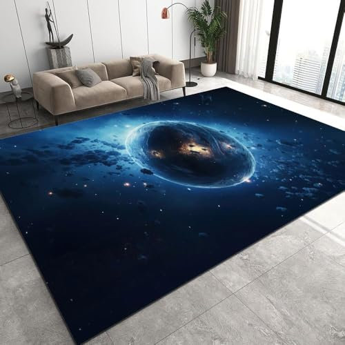 3D Bedruckter Anti-Rutsch Teppich Für Wohnzimmer, Schlafzimmer Und Kinderzimmer – Weicher Polyester Kurzflor Bodenmatte Für Spielzimmer, Bereichsteppiche, Dekoration 80 X 120 cm -A-114525-414385958