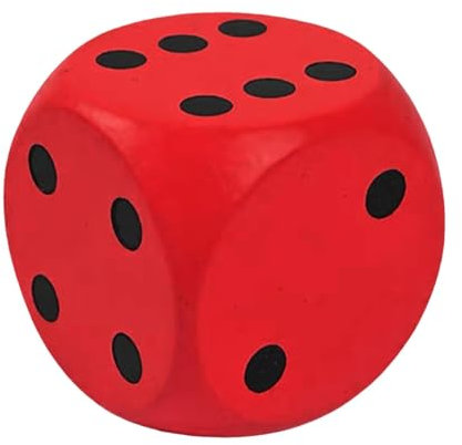 Dadi Grandi - Dadi Grandi Per L'aula | Dadi Giganti Morbidi In PU Da 15 Cm, Dadi Jumbo Per Bambini, Giocattoli Educativi Colorati Per Bambini, Apprendimento Della Matematica, Bomboniere Di Qualità, Ma