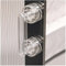 YIDELAI Mango transparente con ventosa adecuado para diferentes puertas de baño, puertas de cocina, puertas de ducha y puertas correderas de cristal