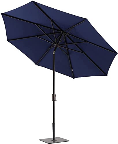 Sombrilla de patio para mesa de jardín y sombrilla de playa resistente al viento para balcón y terraza, ideal para uso comercial y residencial.