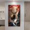 5D Diamond Painting Großes XXL, Diamant Painting Hirsch Diamond Art Erwachsene Full Eckige Steine DIY Diamant Kunst Malerei Stickerei Set Kreuzstich, für Home Wand Dekor 50x100 cm L-266