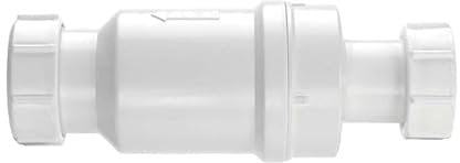 Hinton Self-Closing Waste Valve 32mm | Compact Plumbing Valve with Non-Return Membrane | Waterless Self-Sealing Valve for Sinks, Basins, Bidets, Baths & Urinals | Blocks Odors & Sewer Gases