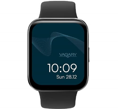 Orologio uomo Smartwatch Vagary rettangolare nero X03A-001VY cinturino in silicone