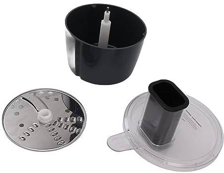 Qukaim Accessoire de robot culinaire pour robot culinaire, mixeur, tranchage, déchiquetage, accessoire de disque, récipient hachoir pour Thermomix TM5 TM6, accessoire de coupe polyvalent