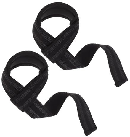 GOOHOCHY 2 Stück Handgelenkbandagen Verstellbare Training Wrist Wraps für Fitness Gewichtheben Yoga und Laufen Schwarz Stabile und Atmungsaktive Unterstützung für Kraftsport und
