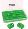 FULARR® 60Pcs Premium 3 Posizione 3 Pin Plug-in PCB Vite Morsettiera, 5.08mm Passo PCB Monte Vite Connettore Blocco Terminale (300V / 10A, Verde)