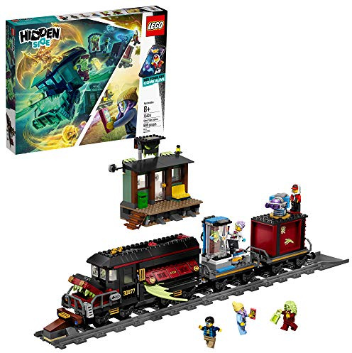 LEGO Hidden Side Ghost Train Express 70424 Building Kit, Train Toy for 8+ Year Old Boys and Girls, Interactive Augmented Reality Playset, New 2019 (698 Pieces)