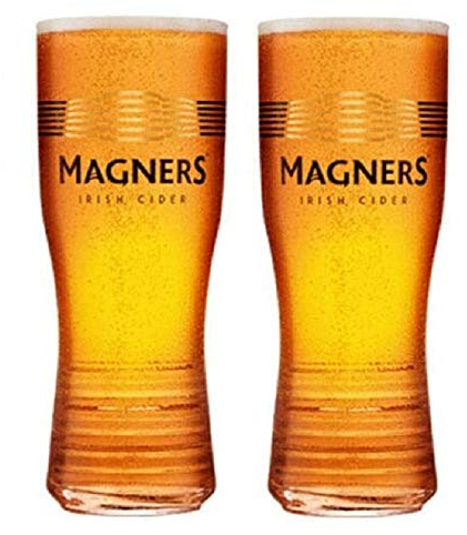 Magners 1 Pint Irish Cider Glasses (2)