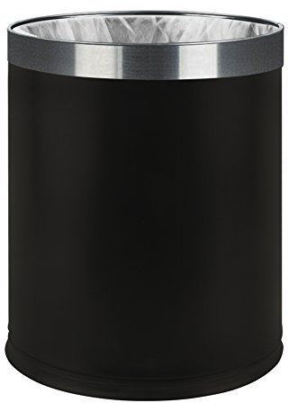 Corby Thornton 9L Double Layer Waste Bin - Black