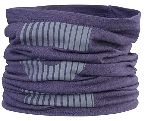 Ion Logo Merino Multifuntionstuch lila