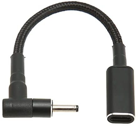 Annadue USB C Buchse auf 3,0 X 1,0 Mm DC Stecker Adapter, Laptop Ladeadapter, 100 W USB C Typ PD Netzteil, Zwei PD/E Mark Chips.