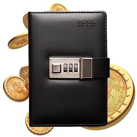 HODL MY SEED Seedbook Il modo più sicuro e conveniente per memorizzare le tue frasi di semi di recupero di criptovalute. Blocca in modo sicuro le chiavi di conservazione del freddo in questo notebook