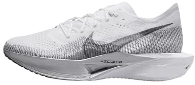 Nike Women's Zoomx Road Running Shoe, White/Dk Smoke Grey-Particle G, 3.5 UK