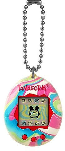BANDAI-Tamagotchi Virtuelles Haustier, Pastell, Marmor 42973