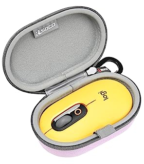 RLSOCO Étui pour Logitech Pebble 2 M350s / Pebble/Pop Mouse Souris sans Fil - Pourpre(Étui Uniquement)