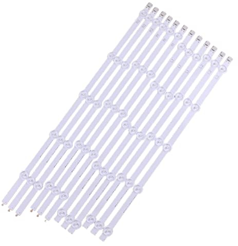 SBOJI 50 Zoll TV für LED Hintergrundbeleuchtung 5 0ln5400-CA 6916L-1276A 6916L-1273A 6916L-1272A 6916L-1272A 6916L-1241A UNG WEI 55V0 E74739 94V-0 Passend für LG Streifen Licht (Color : 10) Set)