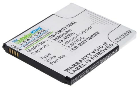 Akku kompatibel mit Samsung EB-BG736BBE - Li-Polymer 3500mAh - Galaxy Xcover 6 Pro SM-G736B, SM-G736B/DS, SM-G736U, SM-G736U1