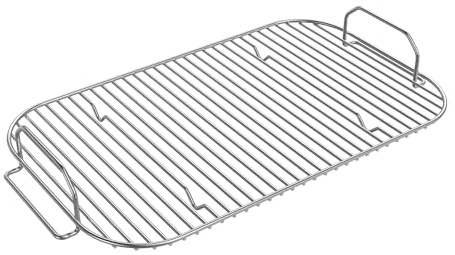 Outspark Grill-Bratenständer für Ninja OG800 OG900 Serie, Braten- und Rauchgestell, Zubehör für Ninja XSKRSTRKXL Woodfire Smoker Grill, Edelstahl
