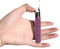 Mini-Feuerzeug aus dünnem Butan, Winddicht, weiche Flamme, Zigarettenfeuerzeug, niedliche Bling-Glitzer-Strass-Feuerzeuge for Frauen, Damen, Ehefrau, Geschenke (Color : ROSA)