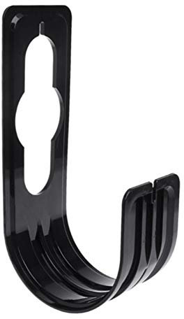 Gartenschlauchhalter, Schlauchhalter mit Rostschutzbeschichtung, verwicklungsfreie Aufbewahrung, Metall-Wandhalterung, Gartenschlauchhaken, Schlauchverlängerungskabel