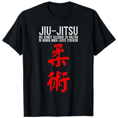 Grappling Jiu Jitsu Die Kunst Kleider Zu Falten Kampfsport T-Shirt