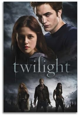 DIGERTECH Twilight-Poster, Vintage-Kunst, Raumdekoration, ästhetisch für Schlafzimmer, Wohnzimmer, Wände, ästhetisches Poster, 30 x 45 cm, ungerahmter Stil