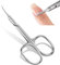Forbici Professionali per Cuticole a Punta Sottile e Curva - Manicure in Acciaio Inossidabile - Forbicine per Unghie