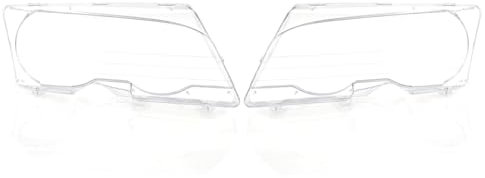 LST 2x Scheinwerferglas Streuscheibe Halogen Xenon links rechts Set kompatibel mit BMW 3er E46 Coupe Cabrio 02/1999-03/2003
