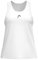 HEAD Damen Club 25 Tech Women Tank Top, Weiß, S EU