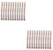 2 Sätze Birkenstäbchen Zweige Verzieren Trockene Äste Wohnkultur Zweigstangen Trockene Zweige Stöcke Für Vase Handgefertigtes Material Diy-modellzubehör Holz 22 Stück * 2 EXCEART