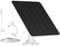 Solar Panel for Ring Camera, 5W Camera Solar Panel Compatible with Ring Stick Up Cam/Pro Battery, Spotlight Cam Plus/Pro Battery, Includes Barrel Plug to USB-C Adapter, IP65 Waterproof, 9.8ft Cable