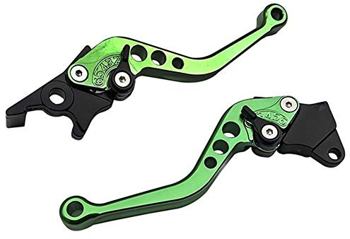 SJHFKDK Kupplungshebel,Motorrad Bremshebel 1pcs Motorrad-Roller Elektrischen Fahrrad-Disc Bremshebel Griff Der Hebel Durable New(Green)