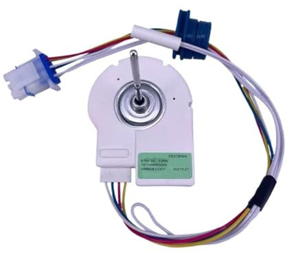 Double Door Fan Motor for Panasonic Refrigerator Freezer Fan with Thermal Sensing FDQT26GE6 9.75V