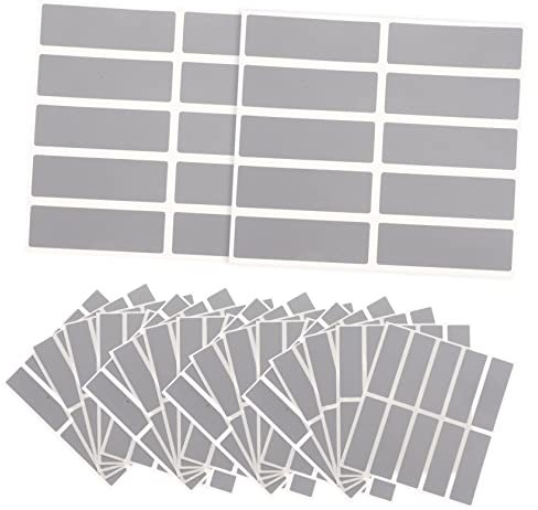 JOINPAYA 50blätter Rubbelaufkleber Diy Scratch off Karten Silbern Abziehbar Scratch Tickets Für Hochzeit Geburtstag Party Familie Spielen Versteckte Gewinncodes Aufkleber