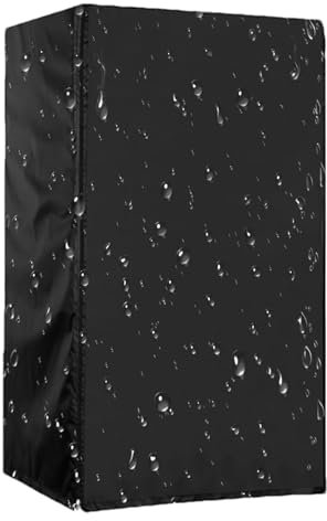 Oxford Fabric Freezer Cover - Waterproof Dust Cover for Outdoor Fridges, Device Mat | Protective Drink Cooler Cover for Patio, Garden, Backyard, Weather Protection for Kitchen