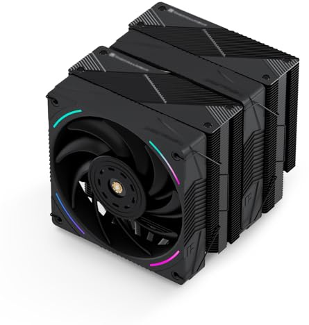 Dissipatore ad aria per CPU TR-Thermalright Phantom Spirit 120 EVO, Dissipatore CPU ad alte prestazioni a doppia torre, Raffreddamento con 7 heat pipe per Intel LGA 1700/1851/115x/1200/2011 e AM4/AM5