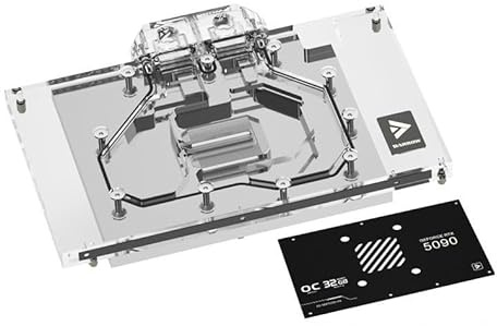 BARROW - Waterblock VGA MSI 5090 D SUPRIM & VANGUARD Aurora RGB LRC 2.0 - BS-MSP5090-PA - Schwarz