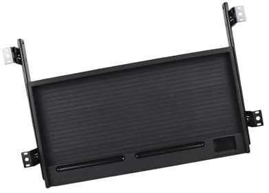 FTGNHF Tiroir à clavier sous le bureau, organiseur de pousser et tirer en douceur for, robuste, léger, installation simple rails de tiroir(10 pcs)