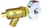 Self Cutting Drain Cock, Brass