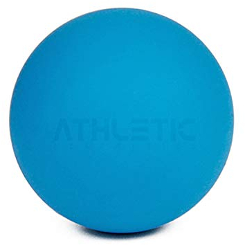 Massage-Ball [6cm Durchmesser] - Als Lacrosse-Ball und Faszien-Ball zur Selbstmassage und zur Triggerpunkttherapie (genaue Behandlung von Verspannungen) geeignet (Blau)