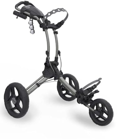 Rovic Unisex Rovic Rv1c Golf Push Trolley, Plata Negro, Talla única