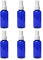 6PCS Spray Bottles 2 Ounces Small Blue Empty Bottles Plastic Mist Spray Bottle For DIY Home PlantsAromatherapy Beauty Care