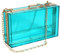 WJCD Damen Tmyc-b Transparente Tasche, Blau